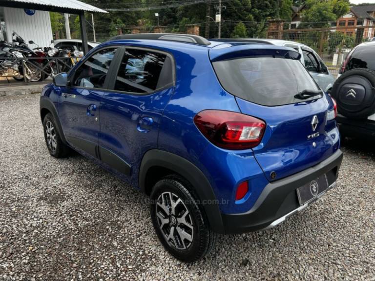 RENAULT - KWID - 2022/2023 - Azul - R$ 61.900,00